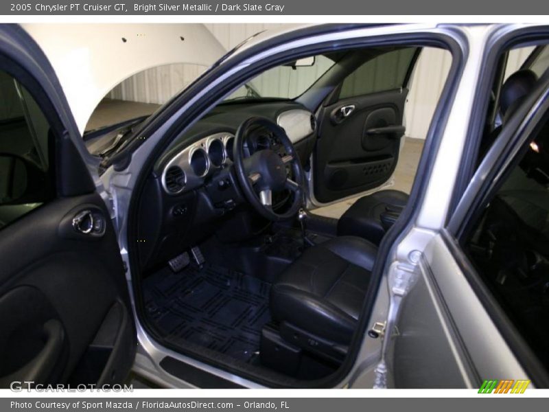 Bright Silver Metallic / Dark Slate Gray 2005 Chrysler PT Cruiser GT