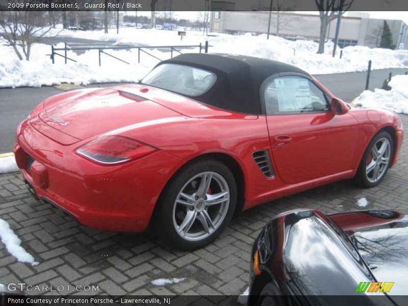 Guards Red / Black 2009 Porsche Boxster S
