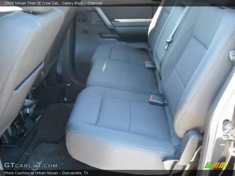 Galaxy Black / Charcoal 2008 Nissan Titan SE Crew Cab