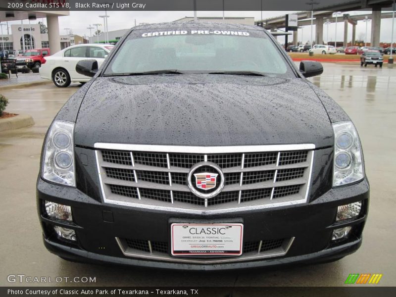 Black Raven / Light Gray 2009 Cadillac STS V8