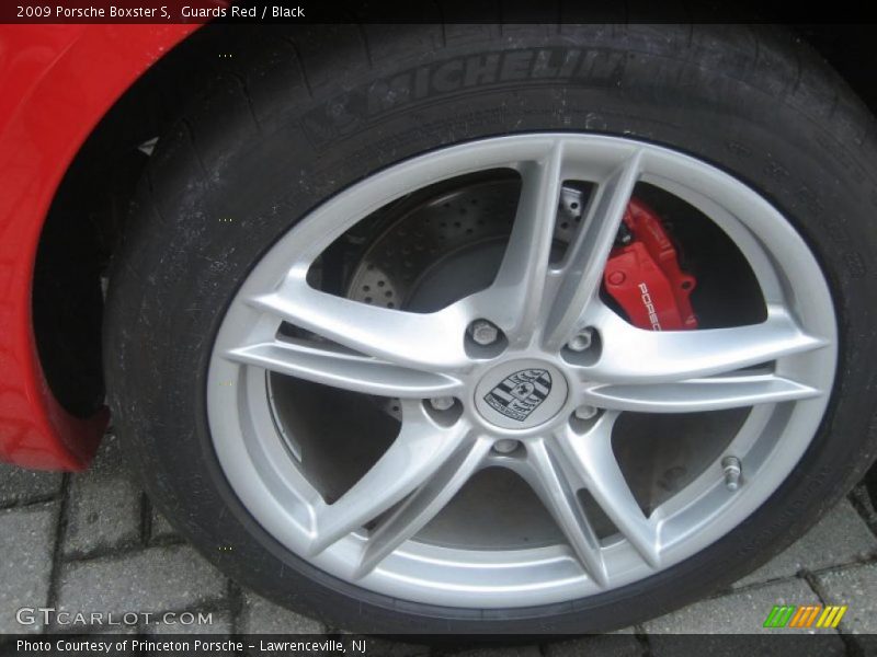 Guards Red / Black 2009 Porsche Boxster S