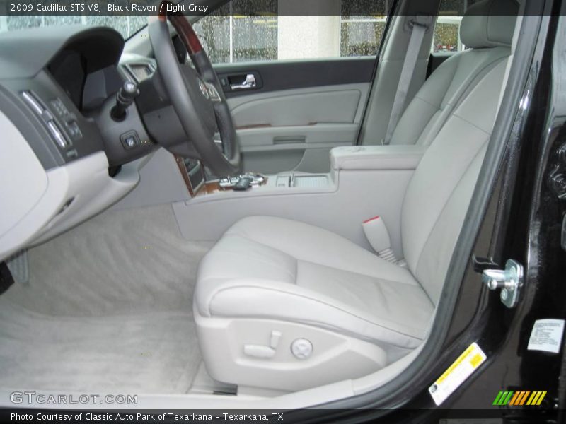 Black Raven / Light Gray 2009 Cadillac STS V8