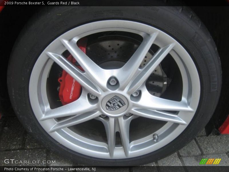 Guards Red / Black 2009 Porsche Boxster S