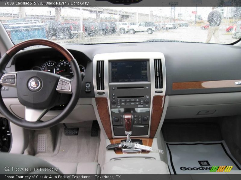 Black Raven / Light Gray 2009 Cadillac STS V8