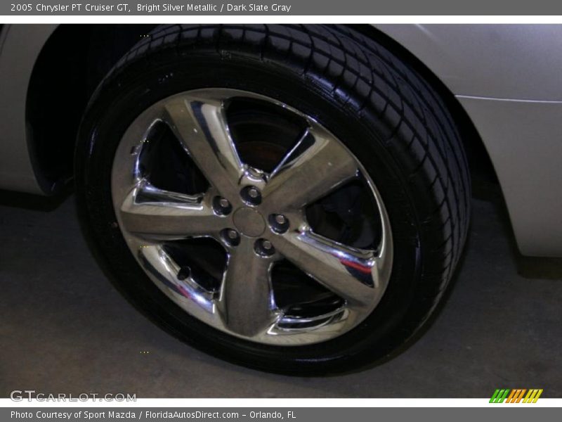 Bright Silver Metallic / Dark Slate Gray 2005 Chrysler PT Cruiser GT