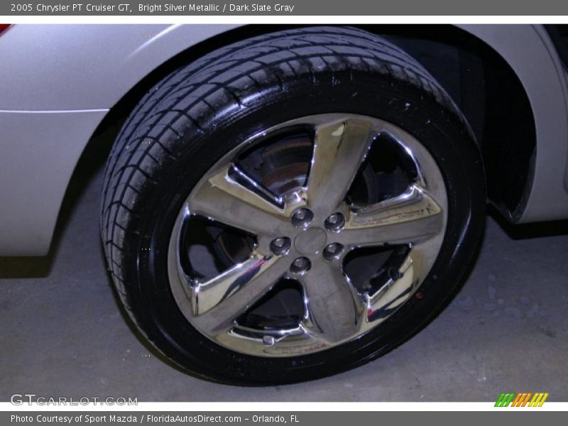 Bright Silver Metallic / Dark Slate Gray 2005 Chrysler PT Cruiser GT