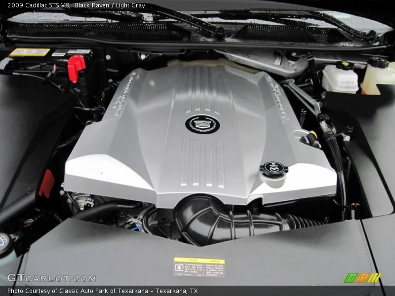 Black Raven / Light Gray 2009 Cadillac STS V8