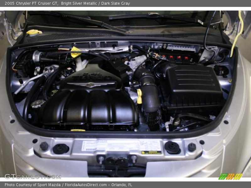 Bright Silver Metallic / Dark Slate Gray 2005 Chrysler PT Cruiser GT