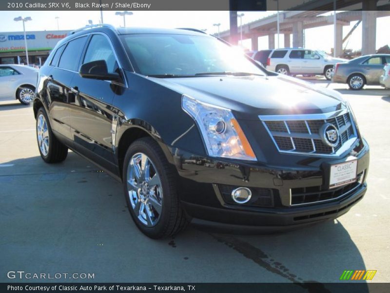 Black Raven / Shale/Ebony 2010 Cadillac SRX V6