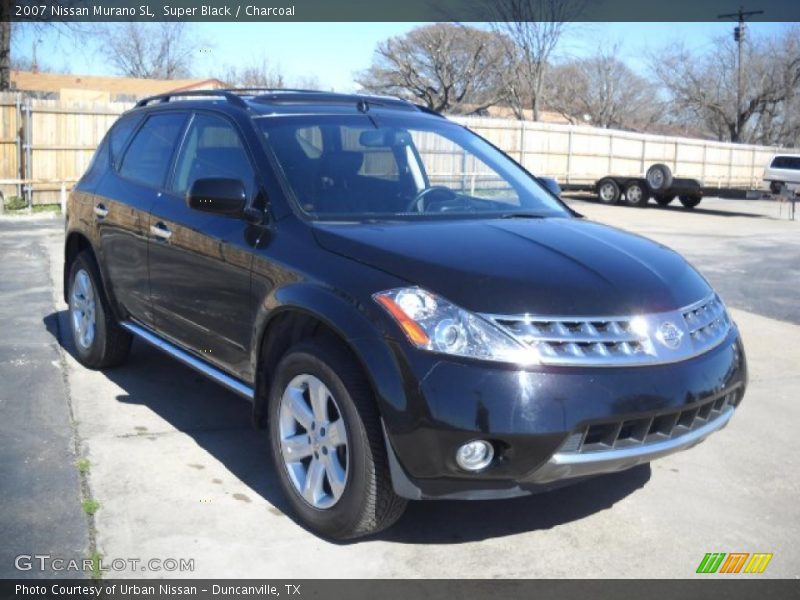 Super Black / Charcoal 2007 Nissan Murano SL