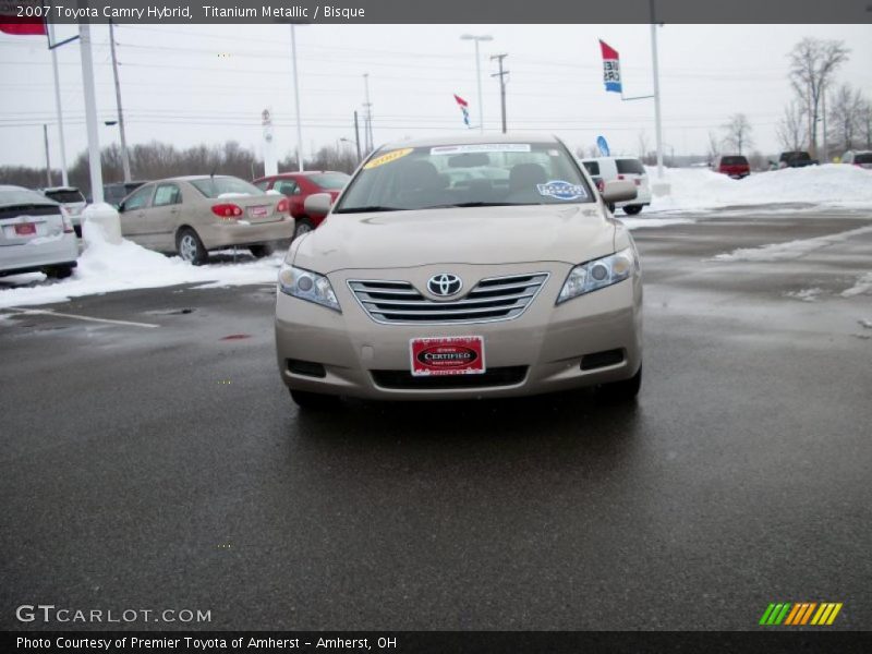 Titanium Metallic / Bisque 2007 Toyota Camry Hybrid
