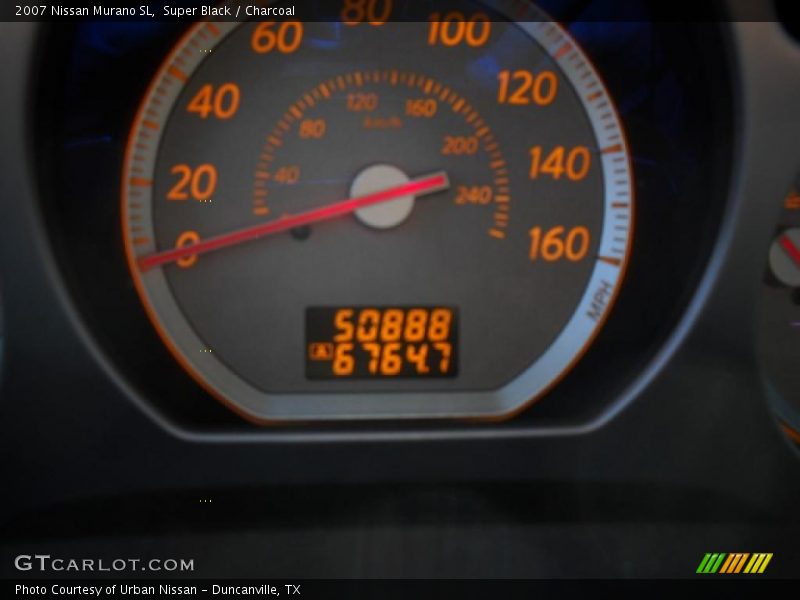 Super Black / Charcoal 2007 Nissan Murano SL
