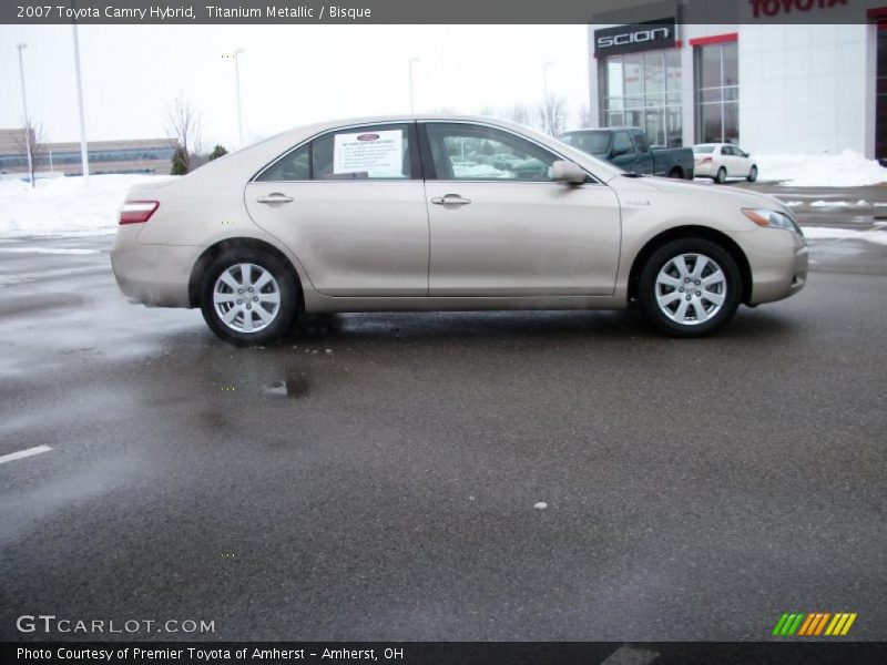 Titanium Metallic / Bisque 2007 Toyota Camry Hybrid