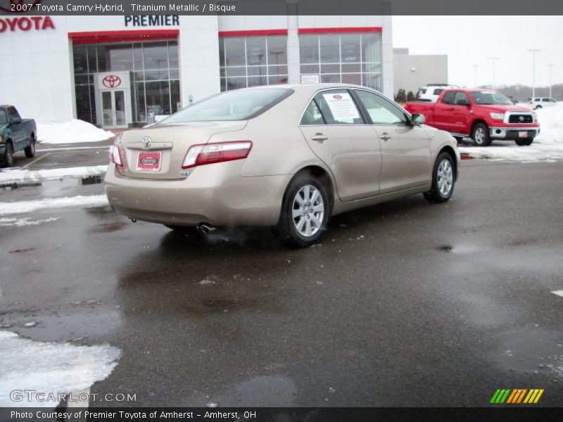 Titanium Metallic / Bisque 2007 Toyota Camry Hybrid