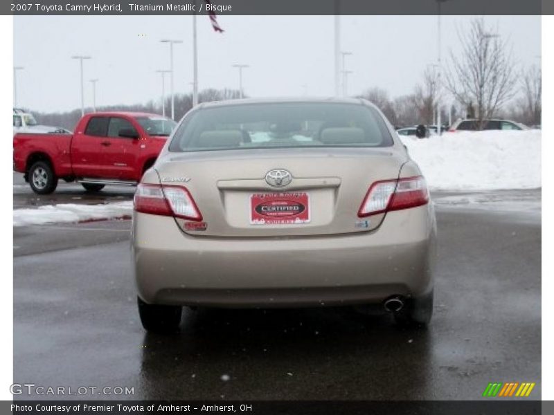 Titanium Metallic / Bisque 2007 Toyota Camry Hybrid