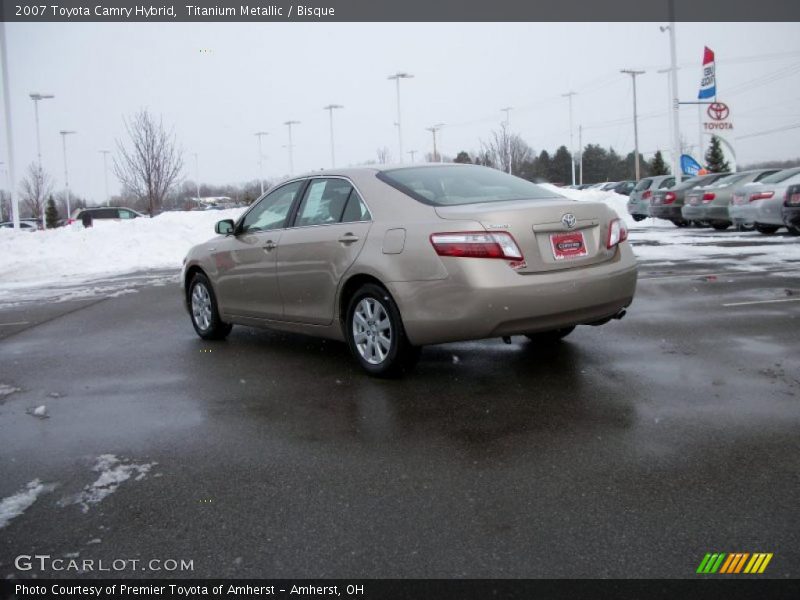 Titanium Metallic / Bisque 2007 Toyota Camry Hybrid