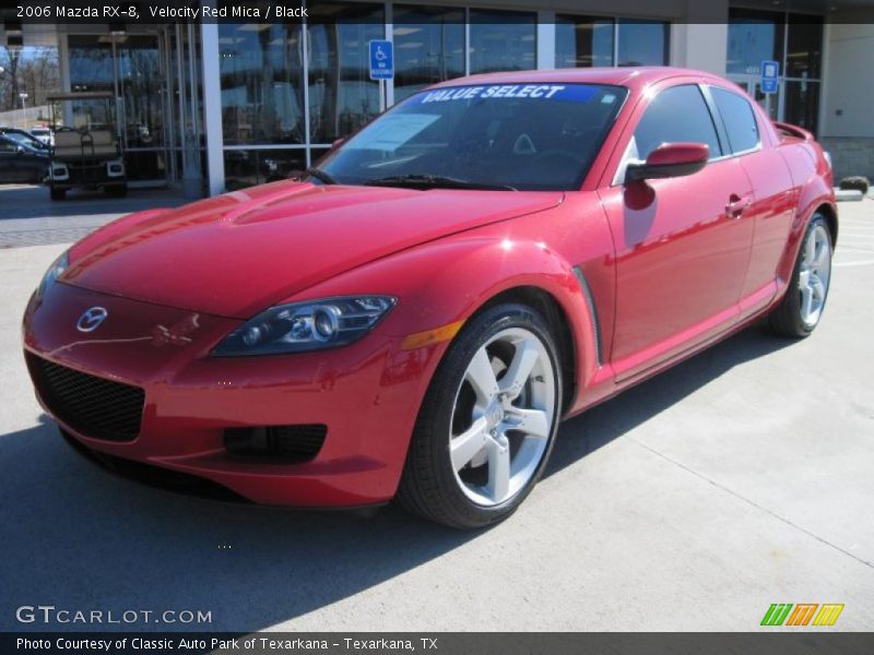 Velocity Red Mica / Black 2006 Mazda RX-8
