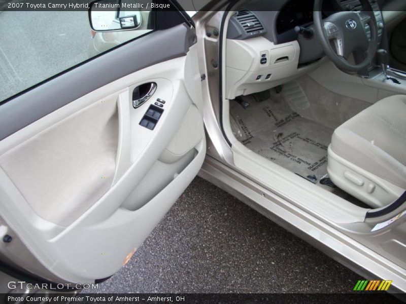 Titanium Metallic / Bisque 2007 Toyota Camry Hybrid