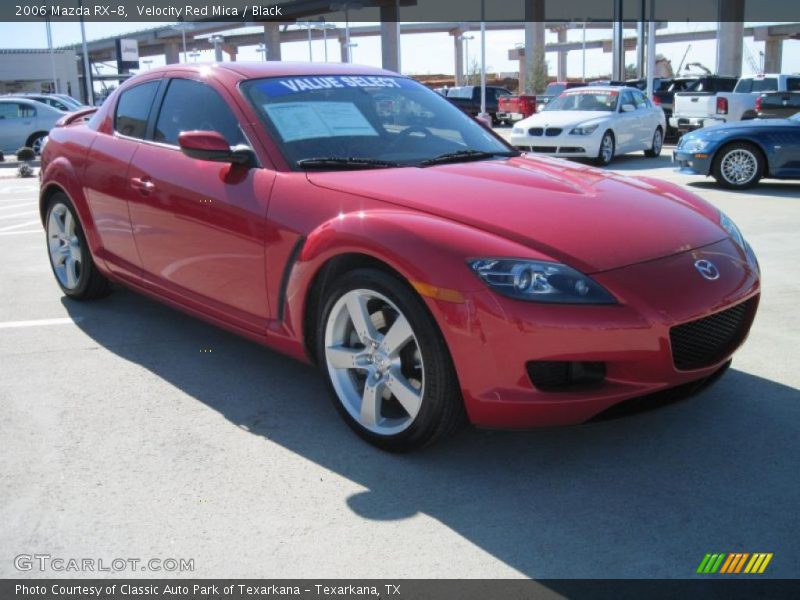 Velocity Red Mica / Black 2006 Mazda RX-8