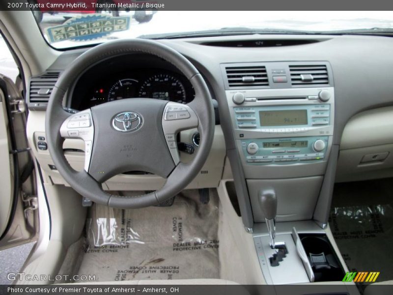 Titanium Metallic / Bisque 2007 Toyota Camry Hybrid