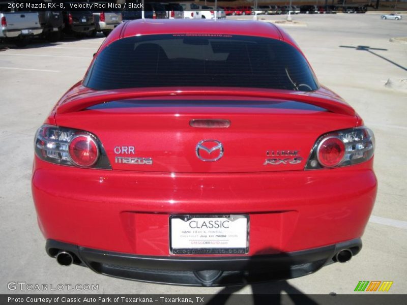 Velocity Red Mica / Black 2006 Mazda RX-8