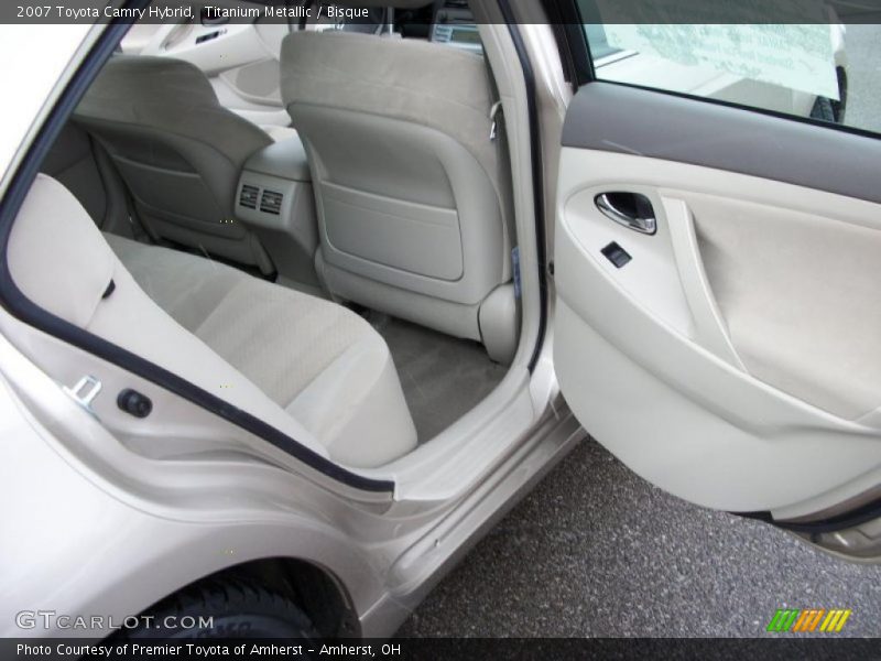 Titanium Metallic / Bisque 2007 Toyota Camry Hybrid