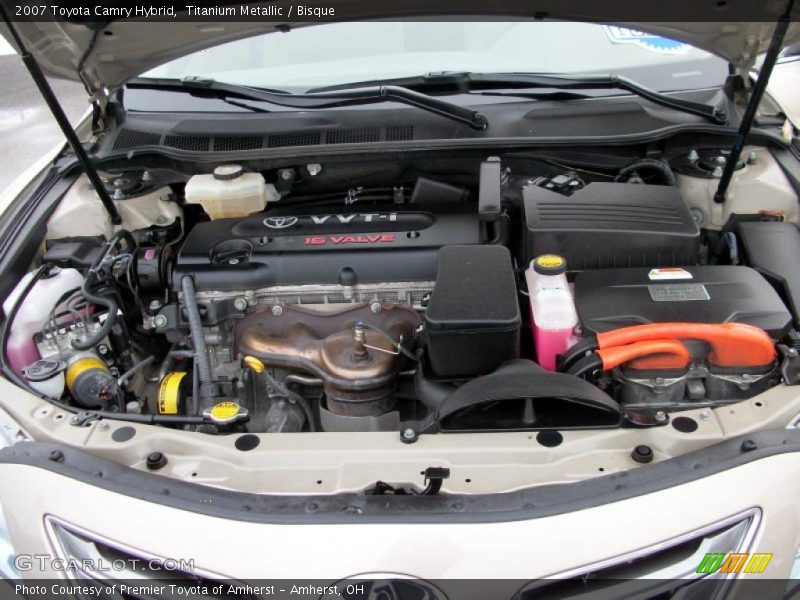 Titanium Metallic / Bisque 2007 Toyota Camry Hybrid