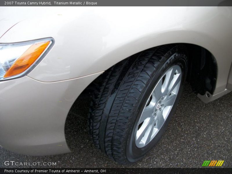 Titanium Metallic / Bisque 2007 Toyota Camry Hybrid