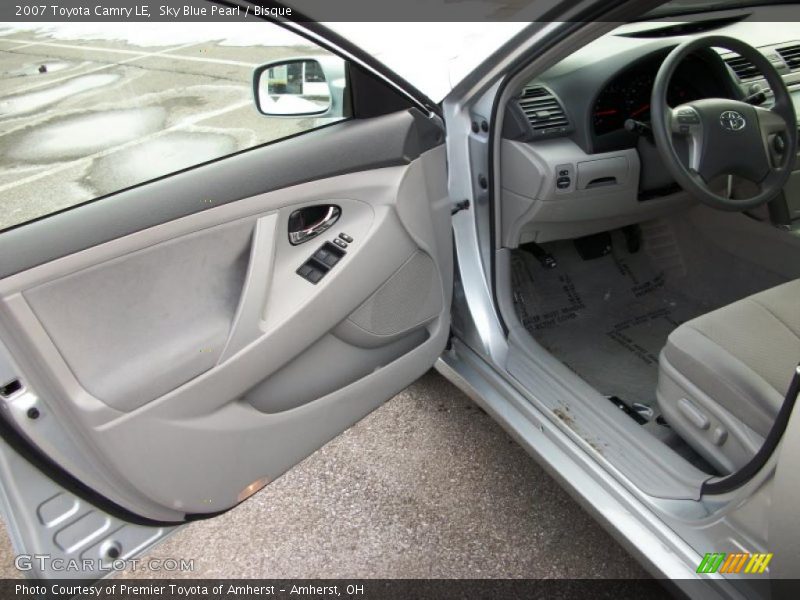 Sky Blue Pearl / Bisque 2007 Toyota Camry LE