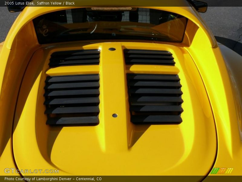 Saffron Yellow / Black 2005 Lotus Elise