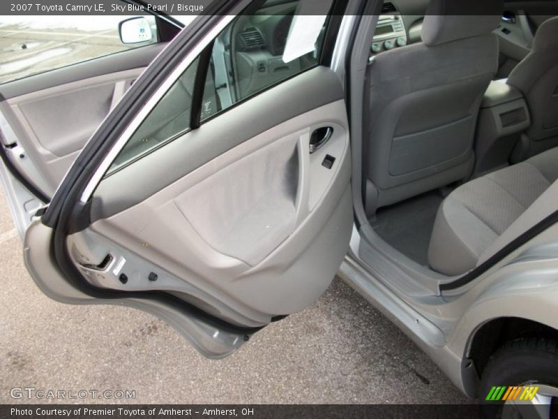 Sky Blue Pearl / Bisque 2007 Toyota Camry LE