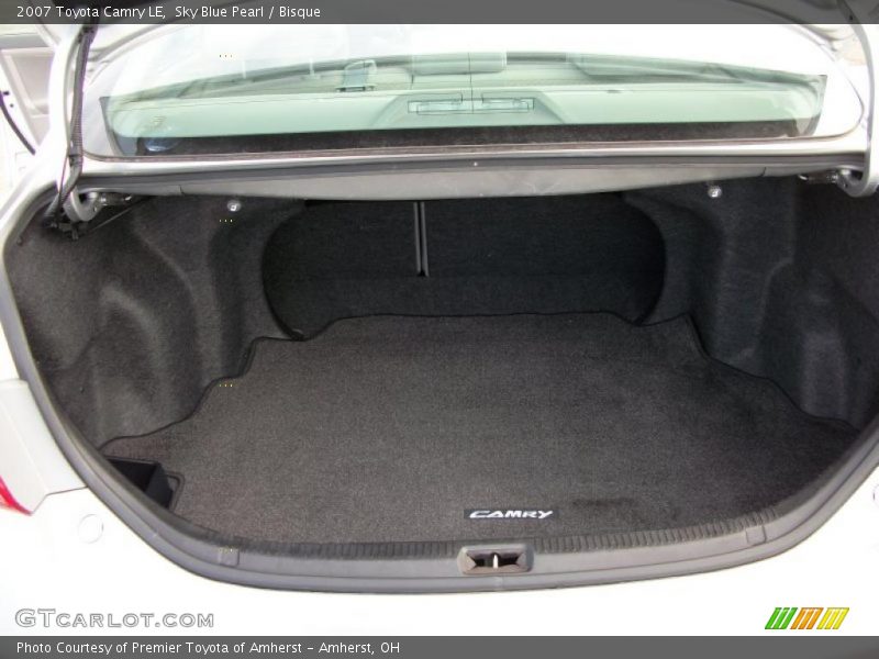 Sky Blue Pearl / Bisque 2007 Toyota Camry LE