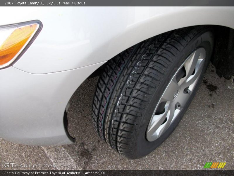 Sky Blue Pearl / Bisque 2007 Toyota Camry LE