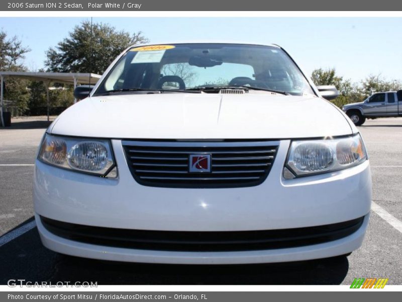 Polar White / Gray 2006 Saturn ION 2 Sedan