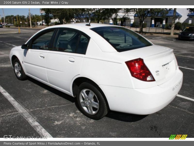 Polar White / Gray 2006 Saturn ION 2 Sedan