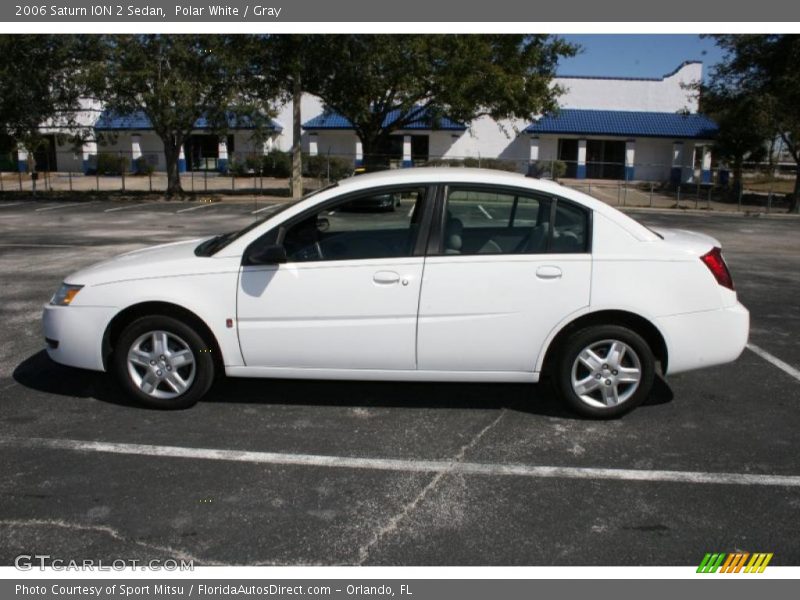 Polar White / Gray 2006 Saturn ION 2 Sedan