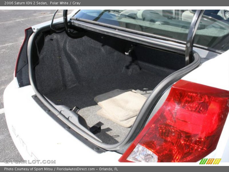Polar White / Gray 2006 Saturn ION 2 Sedan