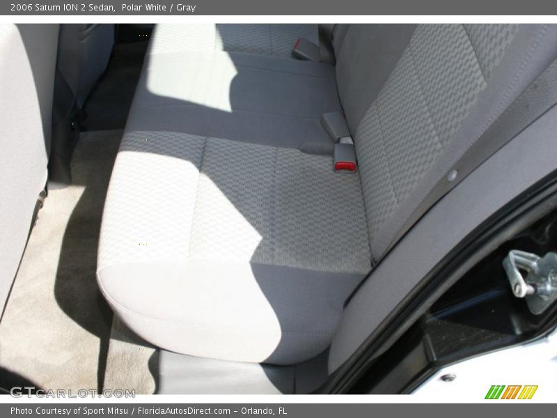 Polar White / Gray 2006 Saturn ION 2 Sedan