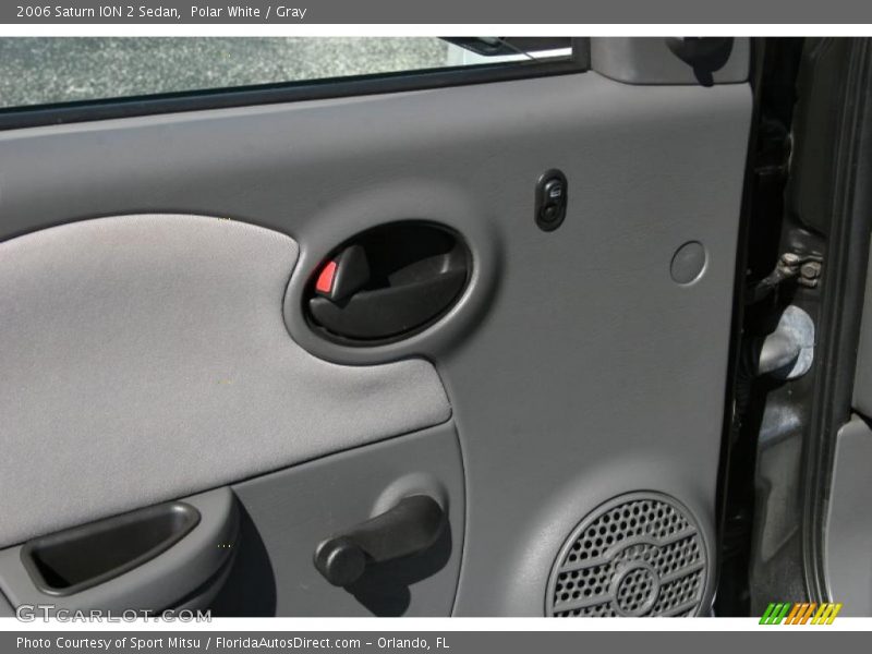 Polar White / Gray 2006 Saturn ION 2 Sedan