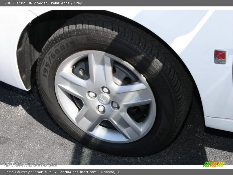 Polar White / Gray 2006 Saturn ION 2 Sedan