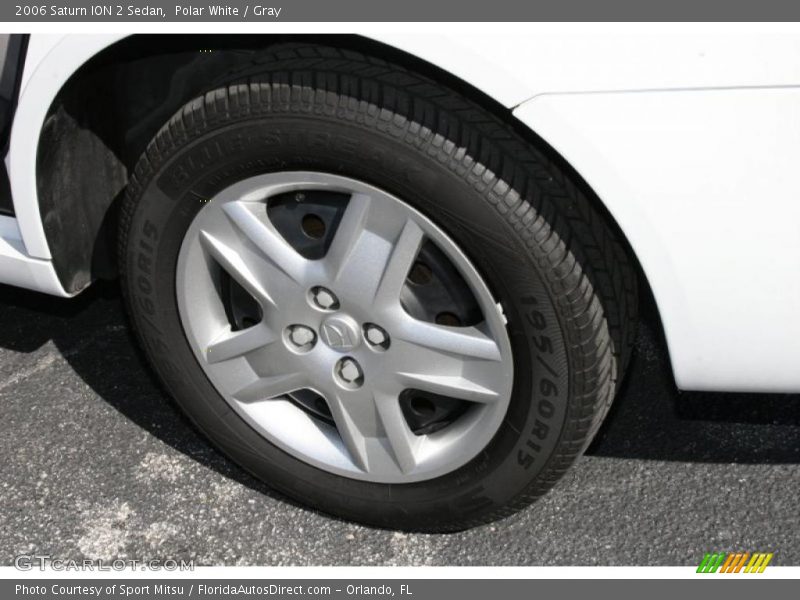 Polar White / Gray 2006 Saturn ION 2 Sedan