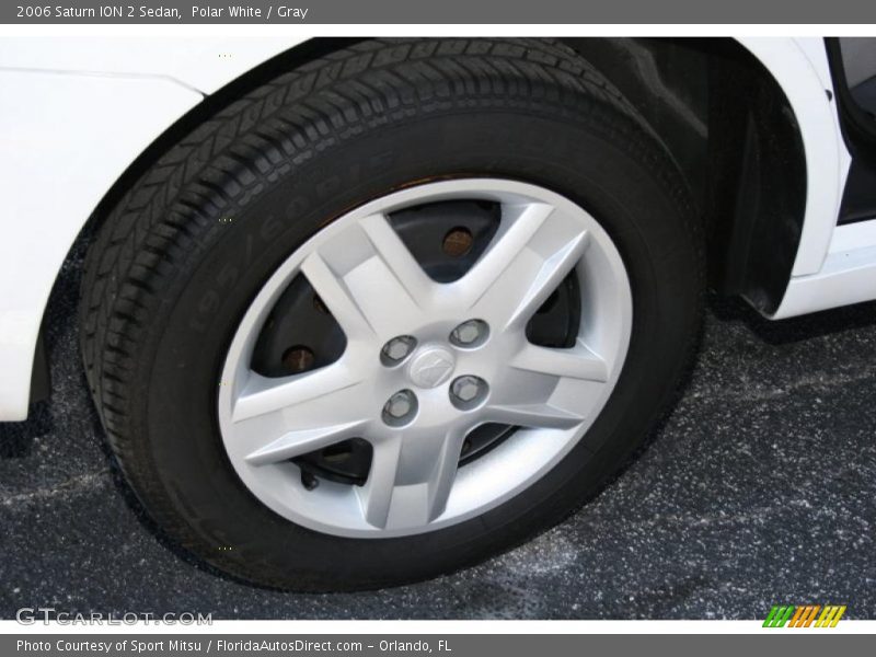 Polar White / Gray 2006 Saturn ION 2 Sedan