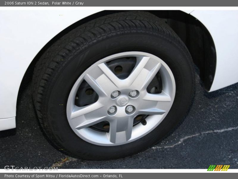 Polar White / Gray 2006 Saturn ION 2 Sedan