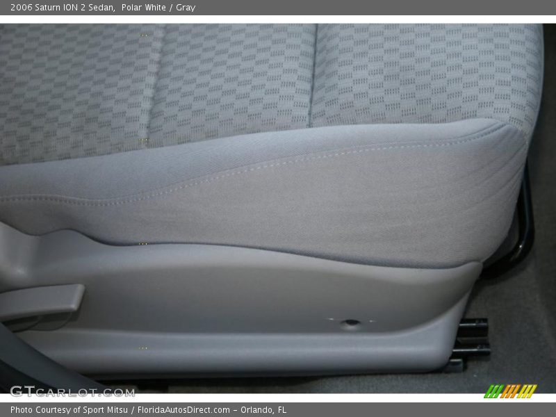 Polar White / Gray 2006 Saturn ION 2 Sedan