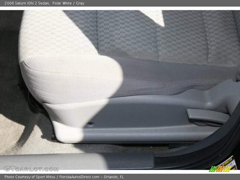 Polar White / Gray 2006 Saturn ION 2 Sedan
