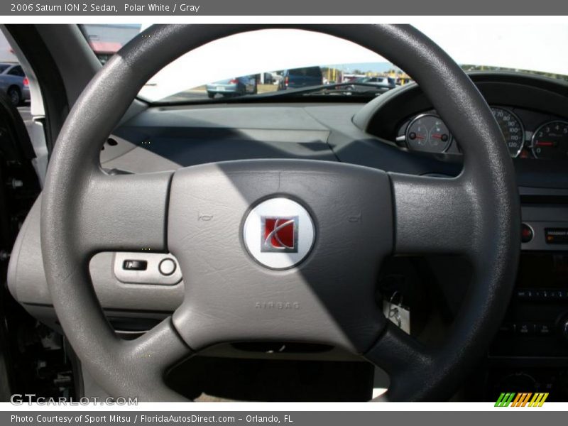 Polar White / Gray 2006 Saturn ION 2 Sedan