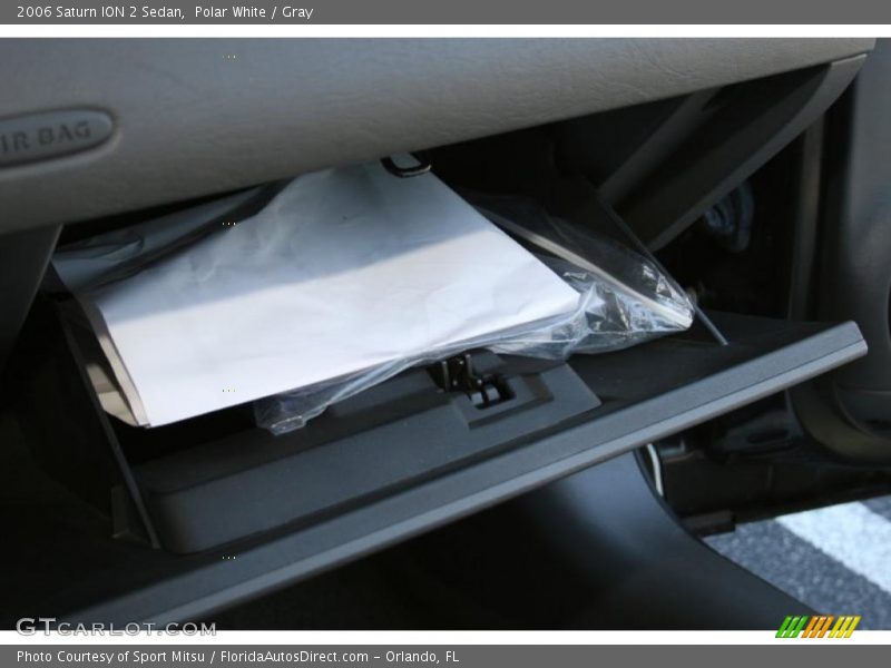 Polar White / Gray 2006 Saturn ION 2 Sedan