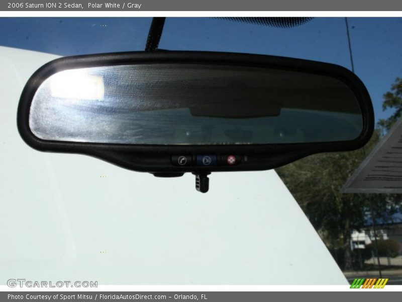 Polar White / Gray 2006 Saturn ION 2 Sedan