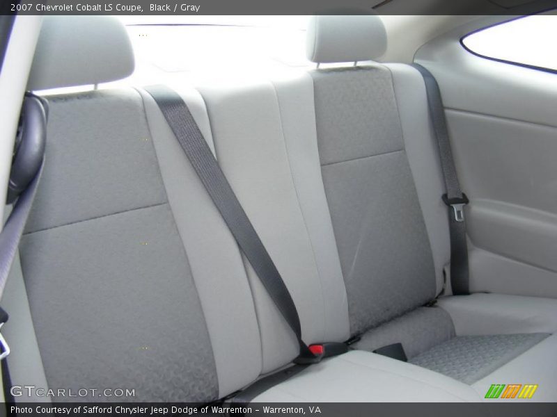 Black / Gray 2007 Chevrolet Cobalt LS Coupe