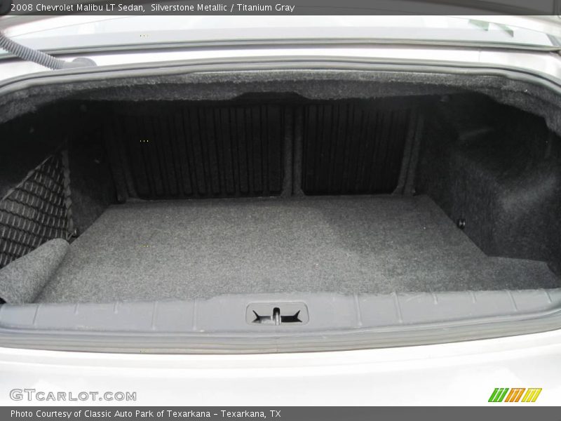 Silverstone Metallic / Titanium Gray 2008 Chevrolet Malibu LT Sedan